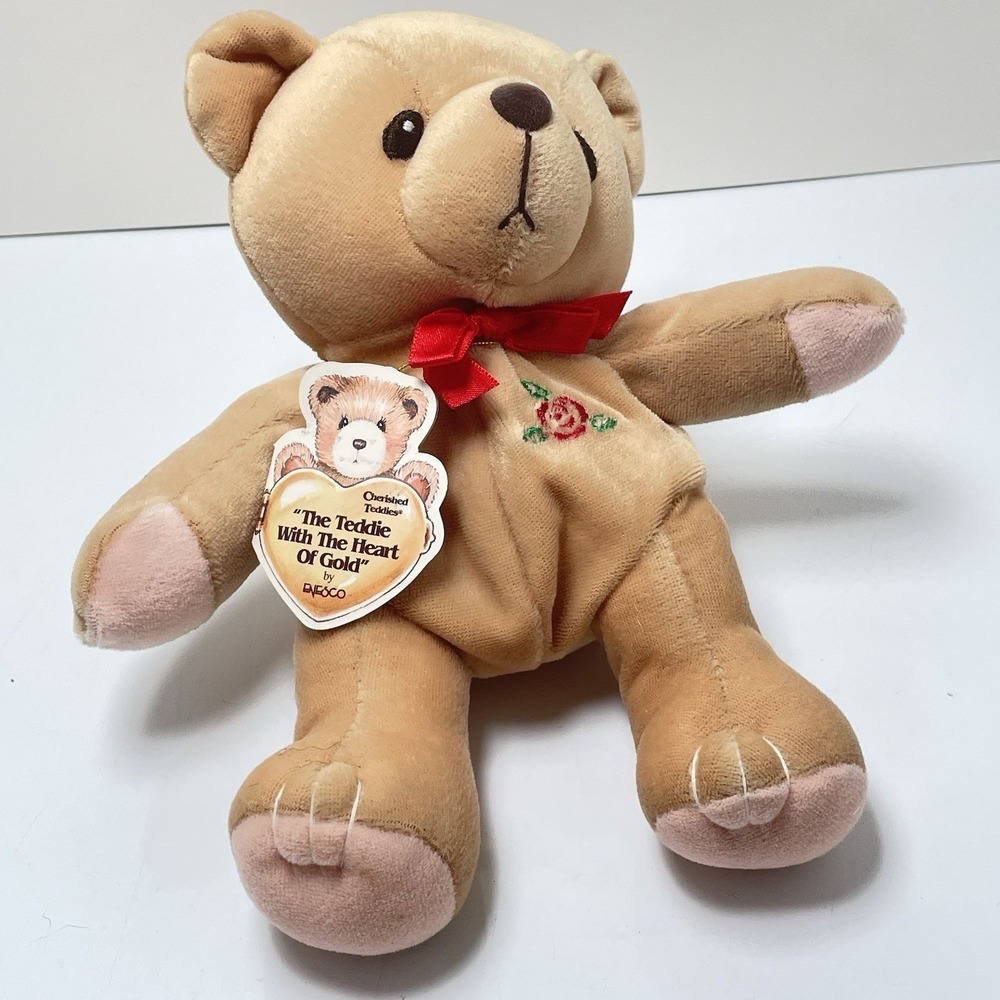 Cherished Teddies Lot 4 Figurines, 2 Plush Vintage Collection Of 6 - Picture 4 of 14
